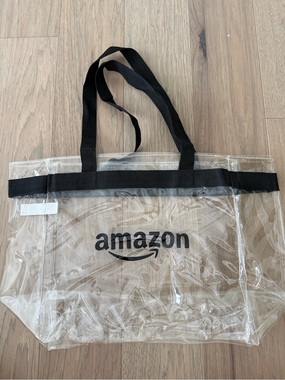 Amazon Clear Tote with Black Accents